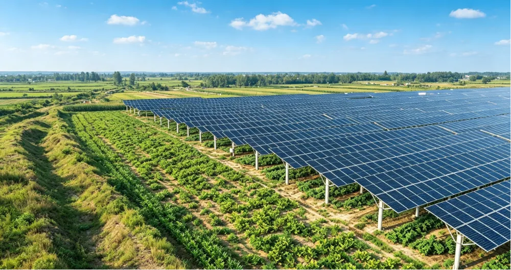 Zemědělsko-PV montážní systémy: Když se solární energie setká s půdou