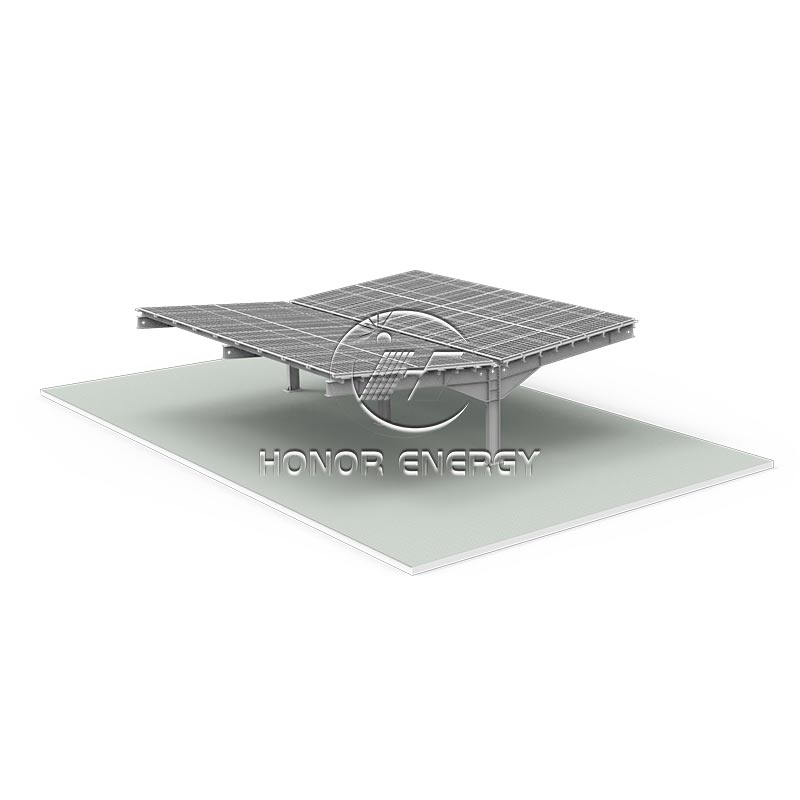 Mount Solar Carport s dvojitým křídlem