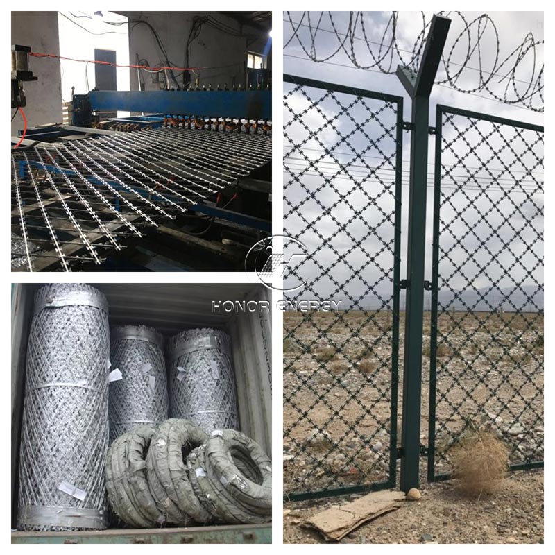 Razor Solar Fence