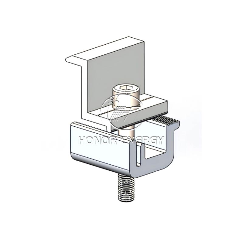 Žádná koncová svorka Drill Solar