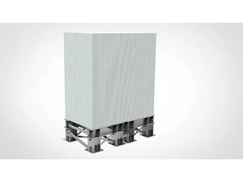 Solární stojan na baterie