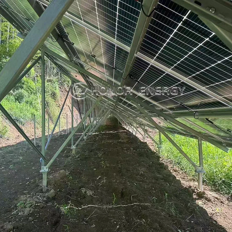 Montáž na solární farma