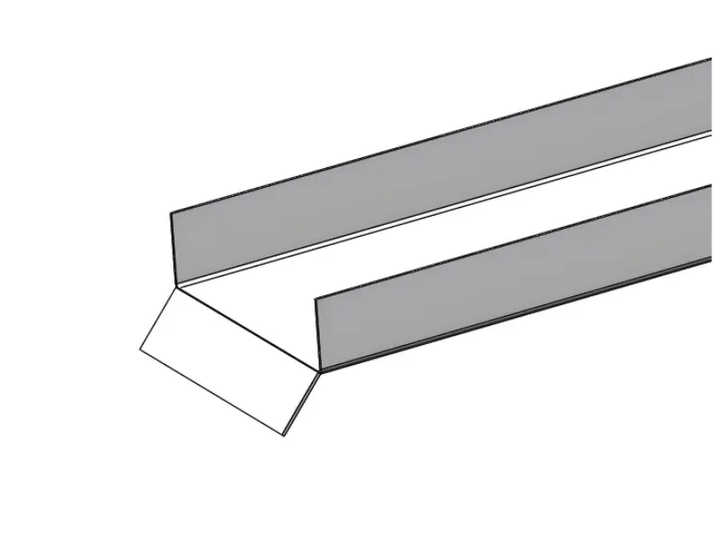 Solární horizontální vodotěsný kanál