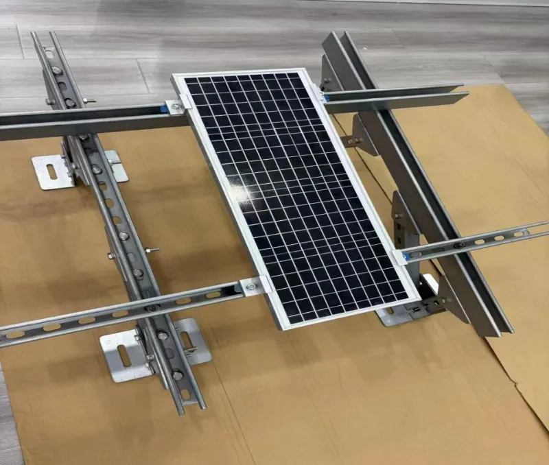 U Rail Solar Steel Zemní montážní systém